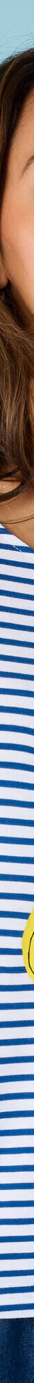 T-shirt manches courtes rayé imprimé placé, Spécial Petites (blanc / bleu) T-shirt manches courtes rayé imprimé placé, Spécial Petites (blanc / bleu)
